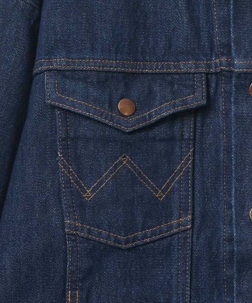 「Wrangler」 デニムジャケット X-LARGE インディゴブルー メンズ_画像6