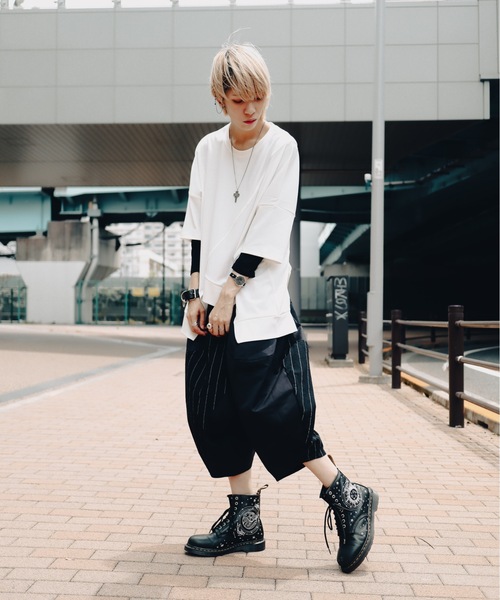 「rovtski」 サルエルパンツ FREE ブラック レディース_画像2