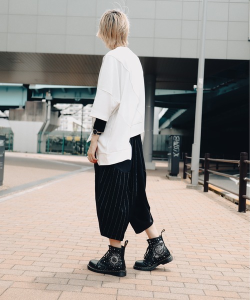「rovtski」 サルエルパンツ FREE ブラック レディース_画像3
