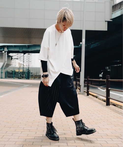 「rovtski」 サルエルパンツ FREE ブラック レディース_画像5
