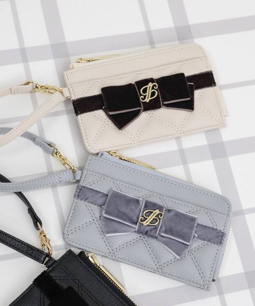 JILL by JILL STUART（ジルバイジルスチュアート） 財布 ベロアリボン