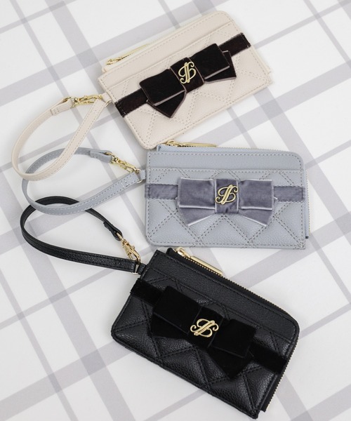 JILL by JILL STUART（ジルバイジルスチュアート） 財布 ベロアリボン