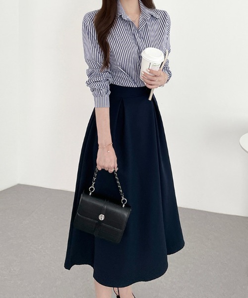 「ECLIN」 ドッキングワンピース X-LARGE ベージュ レディース_画像9