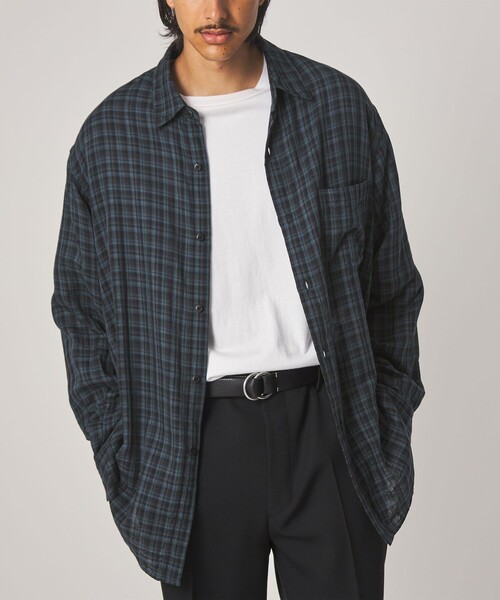 STEVEN ALAN（スティーブンアラン） シャツ CC ガーゼ マドラス