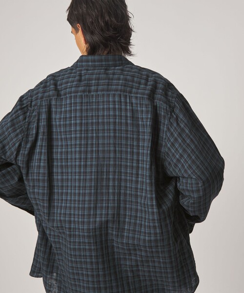 STEVEN ALAN（スティーブンアラン） シャツ CC ガーゼ マドラス