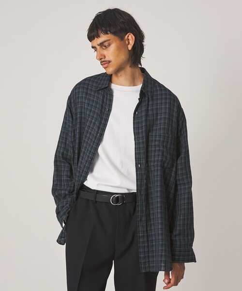 STEVEN ALAN（スティーブンアラン） シャツ CC ガーゼ マドラス