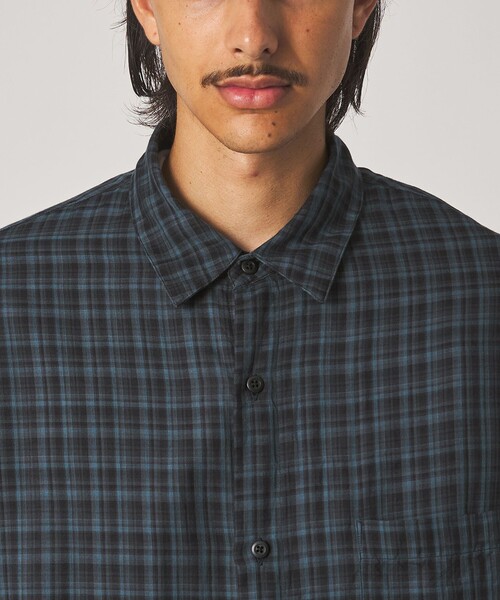 STEVEN ALAN（スティーブンアラン） シャツ CC ガーゼ マドラス