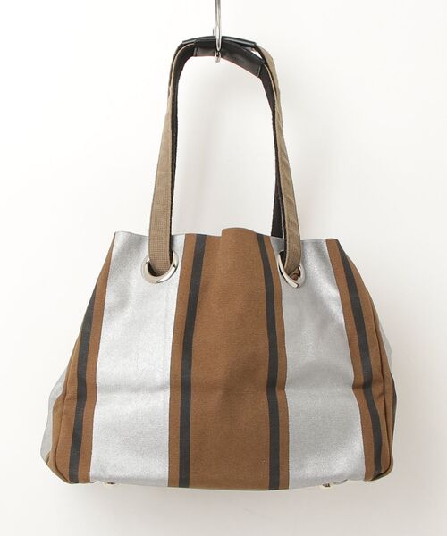 「Ampersand」 トートバッグ ONE SIZE シルバー レディース_画像2