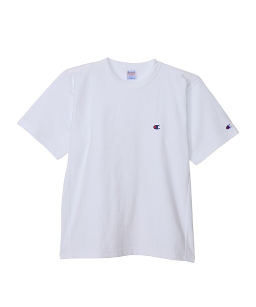 「Champion」 半袖Tシャツ LARGE グレー メンズ_画像2