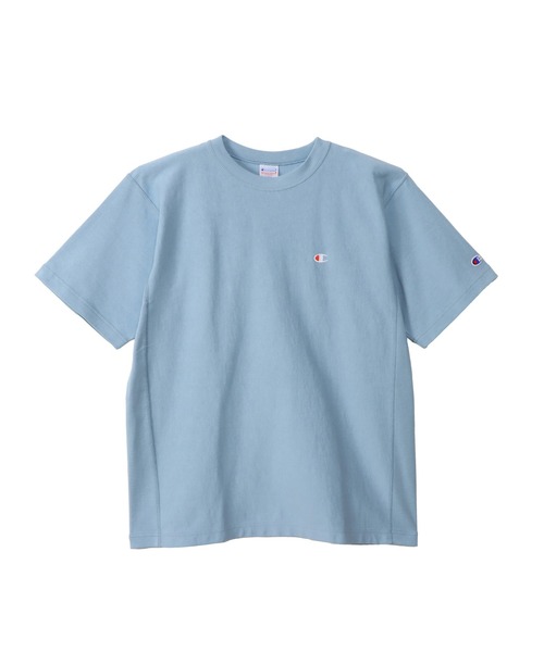 「Champion」 半袖Tシャツ LARGE グレー メンズ_画像4