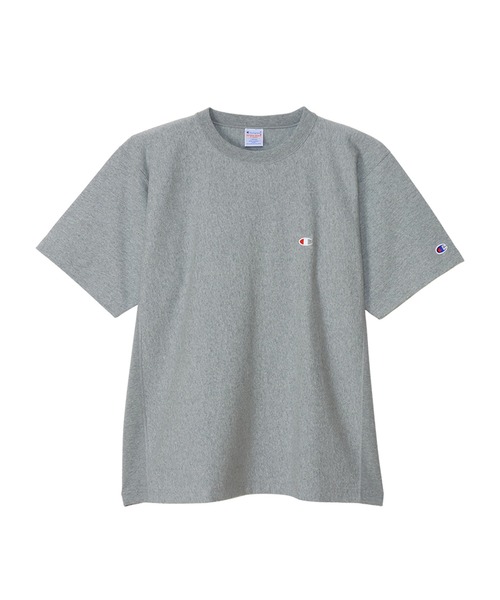 「Champion」 半袖Tシャツ LARGE グレー メンズ_画像5