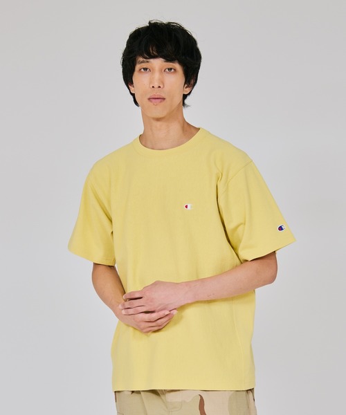 「Champion」 半袖Tシャツ LARGE グレー メンズ_画像10