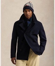 ほぼ未使用✨　ポロラルフローレン　ピーコート　ダブル　ウール　ブラック　黒 POLO RALPH LAUREN（ポロ・ラルフローレン） pコート ピーコート Polo