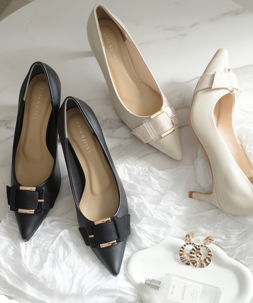 【美品未使用】AMERI ポインテッドトゥ　パンプス　L 24.5 朱色 美品未使用】AMERI ポインテッドトゥ パンプス L 24.5 朱色