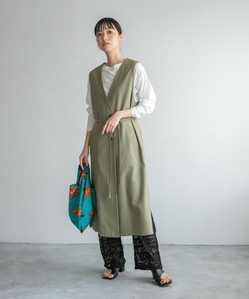 LOWRYS FARM（ローリーズファーム） パンツ 総レースイージーパンツ