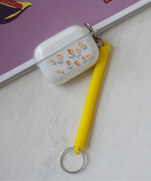 Port（ポート） フラワー プリント AirPods1/2 / AirPods Pro 専用