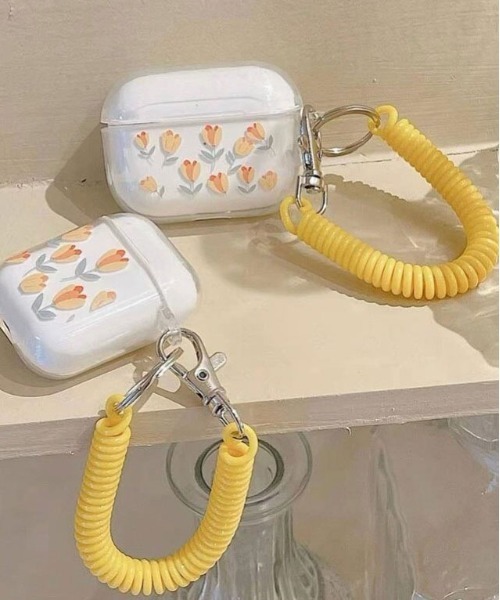 Port（ポート） フラワー プリント AirPods1/2 / AirPods Pro 専用