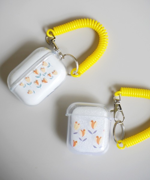 Port（ポート） フラワー プリント AirPods1/2 / AirPods Pro 専用