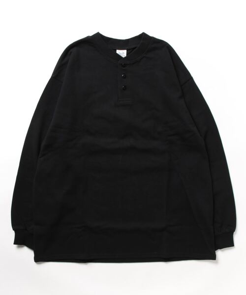 tシャツ 「FRUIT OF THE LOOM/フルーツオブザルーム」ヘビーオンス ヘンリーネック L/S TEEシャツ レディース メンズ FRUIT OF THE LOOM tシャツ 「FRUIT LOOM/フルーツオブザルーム