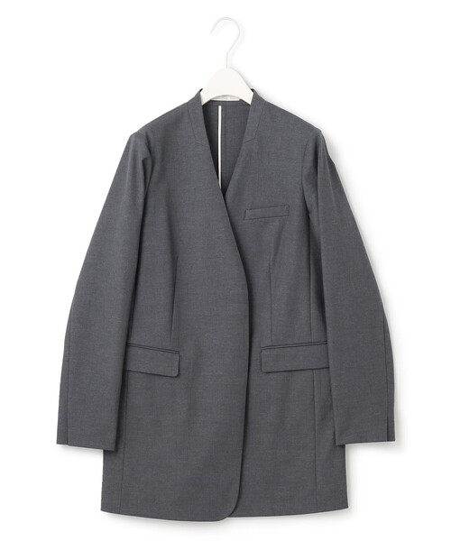 ICB ジャケット ノーカラージャケット 「セットアップ対応・洗える