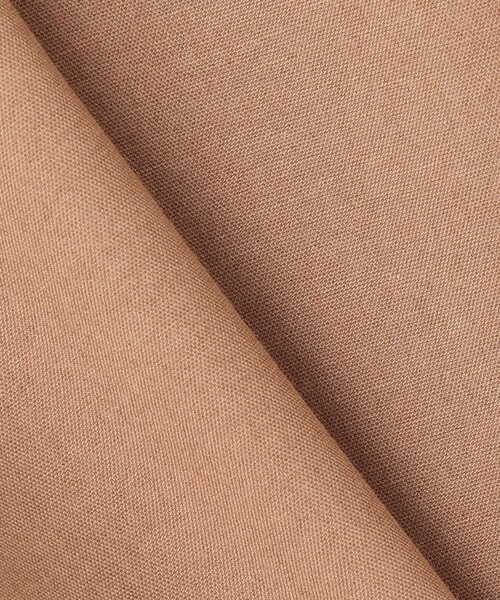 【 新品 タグ付 】アイシービー 洗える ノーカラー L テーラード ベージュ ICB / アイシービー （レディース） ノーカラージャケット