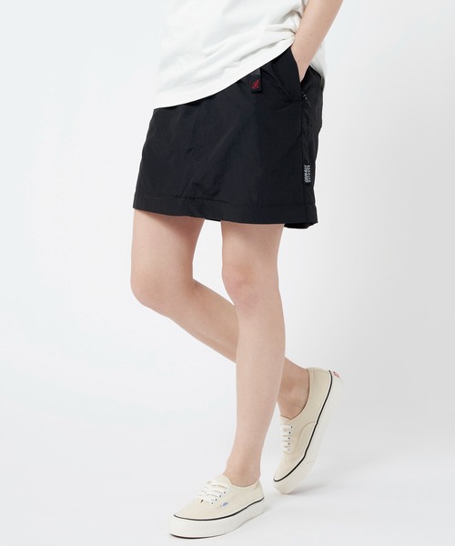 【2度着用のみ】  グラミチ　ウール　スカート Gramicci｜ウール ロングスカート WOOL PANELED SKIRT
