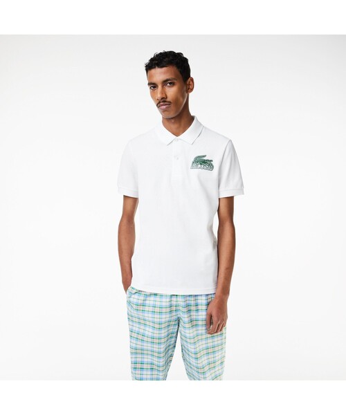 LACOSTE（ラコステ） ポロシャツ クラシックアスレチックプリント