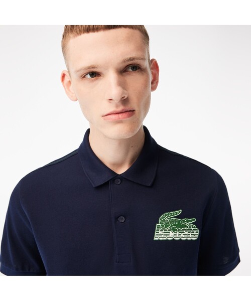 LACOSTE（ラコステ） ポロシャツ クラシックアスレチックプリント