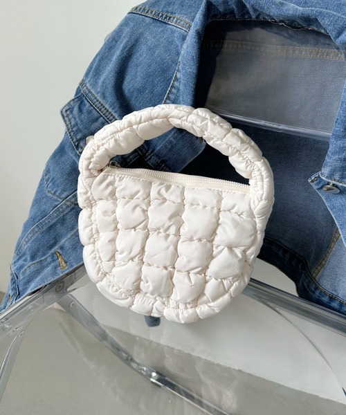 CLEA トートバッグ 「全6色」キルティングマイクロミニバッグ