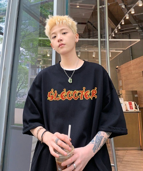 MGV（エムジーヴィー） tシャツ ストリートセンターロゴTシャツ メンズ