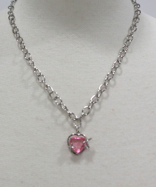 Diable baiser（ディアブルベーゼ） ネックレス ハートモチーフ