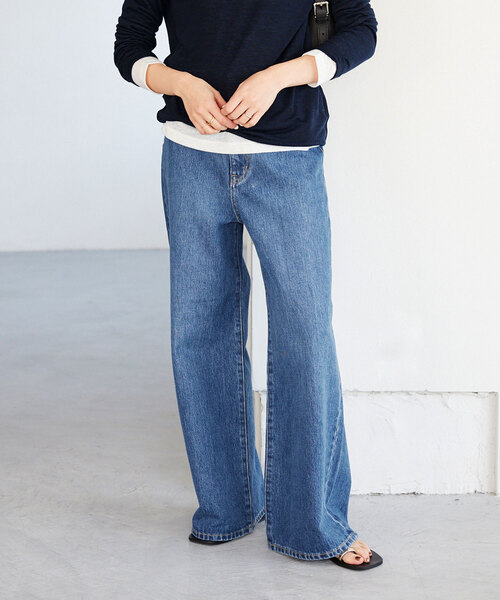 SLOBE IENA パンツ デニム ジーンズ LE DENIMバギーパンツ