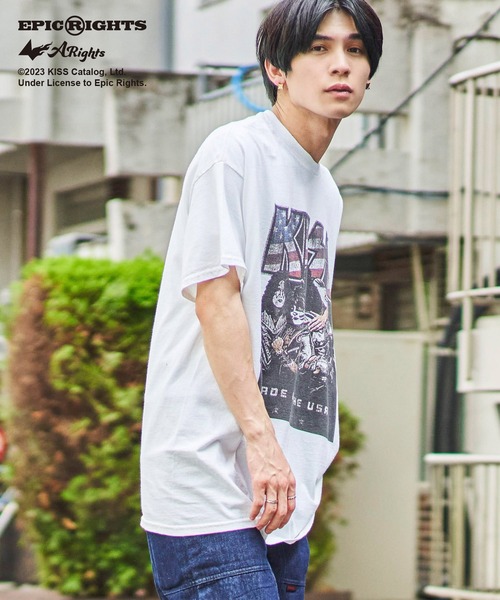 ADPOSION tシャツ ヴィンテージ加工 アソートバンドTシャツ