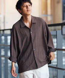 レースシャツ B.C STOCK シャツ シャーリングレースシャツ メンズ : ZOZOTOWN