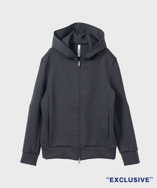 パーカー STUDIOUS別注 ZIP UP HOODIE/洗える/シワになりにくい メンズ