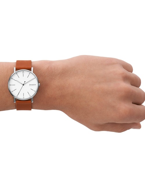 SKAGEN（スカーゲン） 腕時計 腕時計 メンズ アナログ レザー SKW6903 
