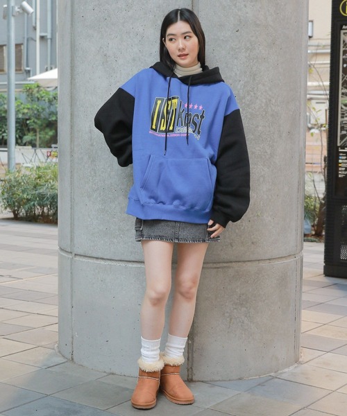ISTKUNST パーカー 「UNISEX」ISTKUNST／5スターロゴ フーディー
