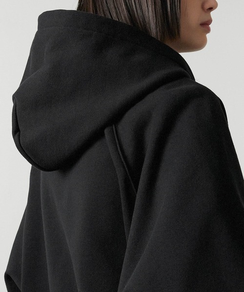 パーカー 「Alfred Alex」ラバーロゴ ビッグハーフジップフーディースウェット メンズ レディース | ブランド登録なし | 19