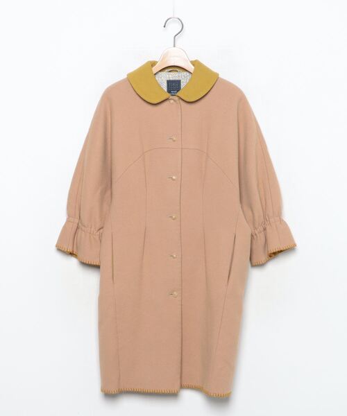 mina perhonen」 ステンカラーコート 38 ベージュ レディース 