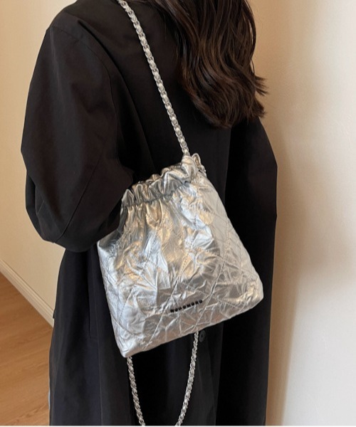 B.I.D. ショルダーバッグ バッグ 「チェーンストラップ」ポシェット