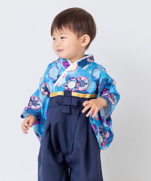 chil2 ベビー服 ロンパース 袴ロンパース 3点セット : ZOZOTOWN