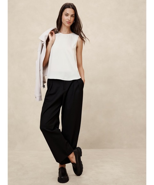 ブラウス シャツ BANANA REPUBLIC FACTORY STORE　　シェルタンクトップ レディース BANANA REPUBLIC ブラウス シャツ FACTORY STORE シェルタンク