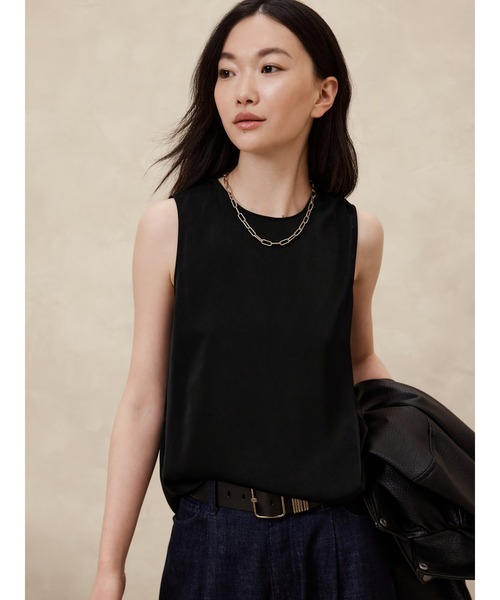 ブラウス シャツ BANANA REPUBLIC FACTORY STORE　　シェルタンクトップ レディース BANANA REPUBLIC ブラウス シャツ FACTORY STORE シェルタンク