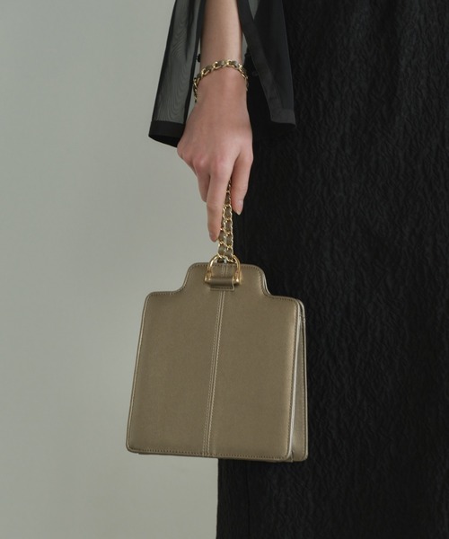 ANDRESD ハンドバッグ one handle square bag ワンハンドル