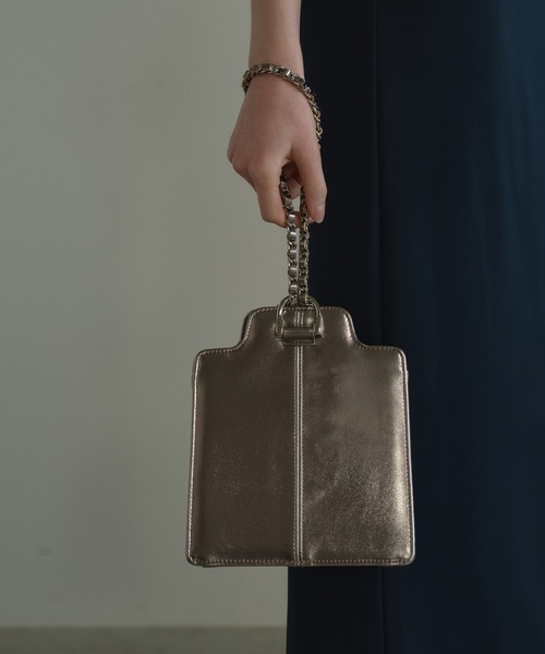 アンドレスド　one handle square bag パーティバッグ ANDRESD ハンドバッグ one handle square bag ワンハンドル