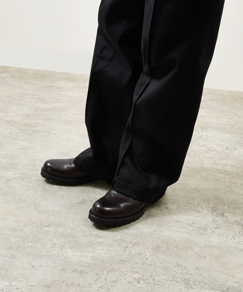 And A（アンドエー） ブーツ PADRONE パドローネ / SIDE ZIP LACE UP
