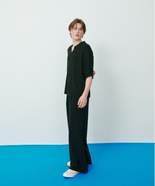 KACCO tシャツ 「ユニセックスアイテム」SKIPPER KNIT POLO