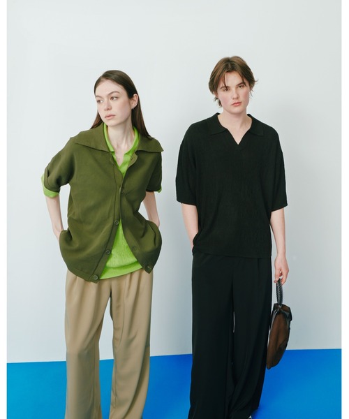 KACCO tシャツ 「ユニセックスアイテム」SKIPPER KNIT POLO