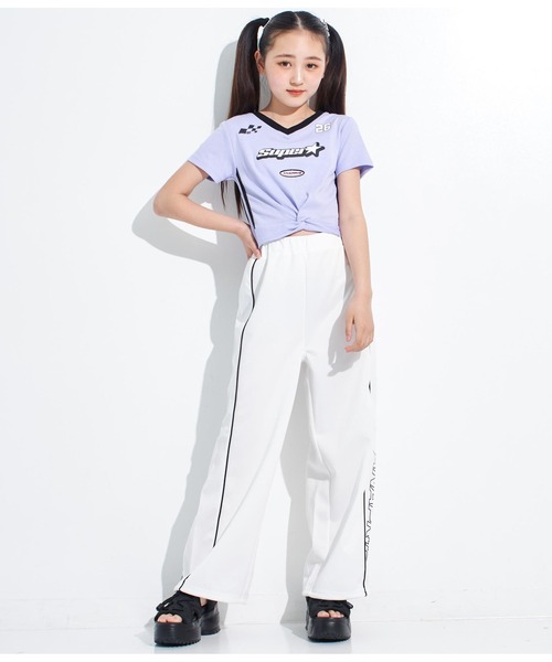 ANAP GiRL tシャツ ANAPR+S「リラスポ」前クロスサッカーT(吸水