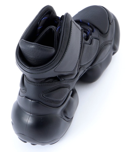 grounds グラウンズ スニーカー レディース BLACK/ BLUE grounds スニーカー grounds/グラウンズ/別注MOOPIE BLUE RF